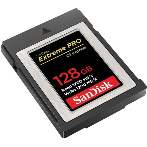 SanDisk Extreme PRO 128GB 1700MB/s CFexpress Type B Hafıza Kartı -SDCFE-128G-GN4NN