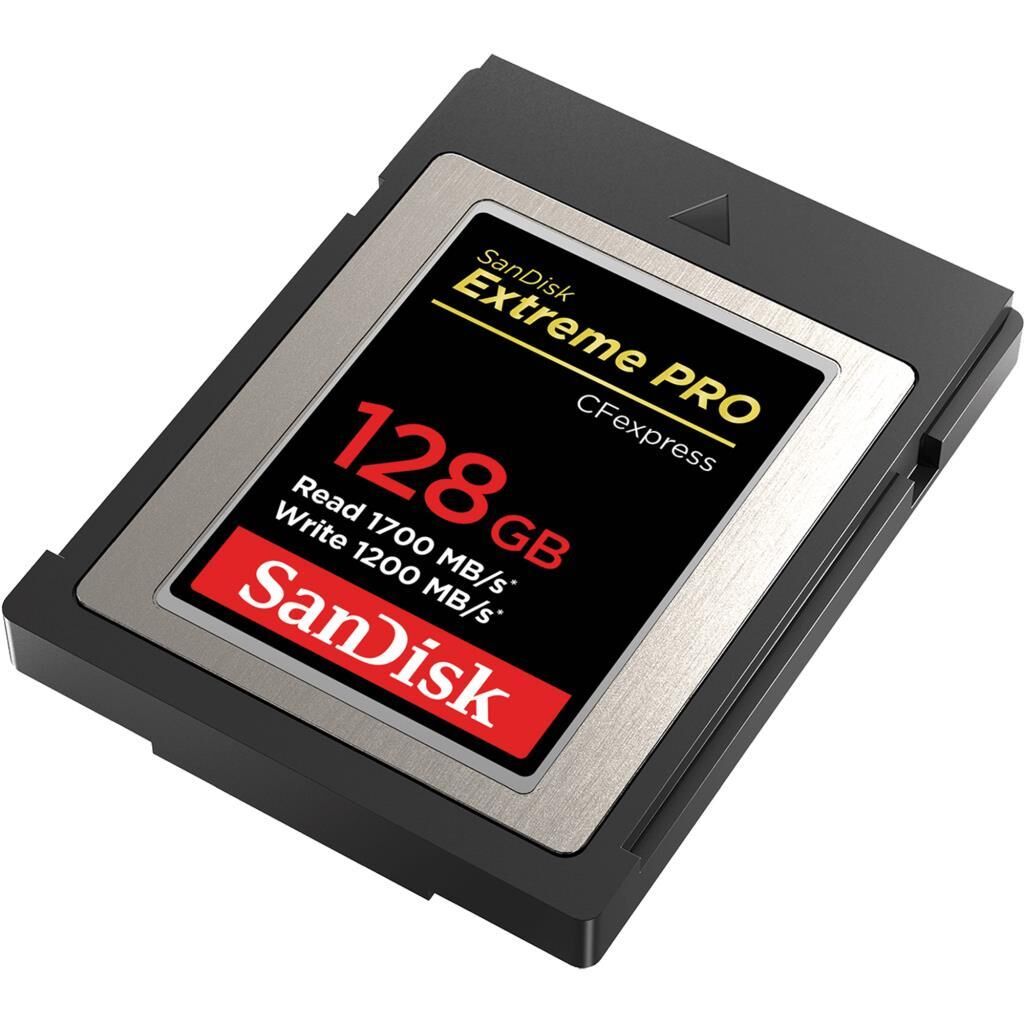SanDisk Extreme PRO 128GB 1700MB/s CFexpress Type B Hafıza Kartı -SDCFE-128G-GN4NN
