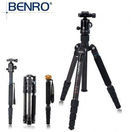 Benro C-2692T+B-1Carbon Fiber Transfunctional Travel Angel Tripod