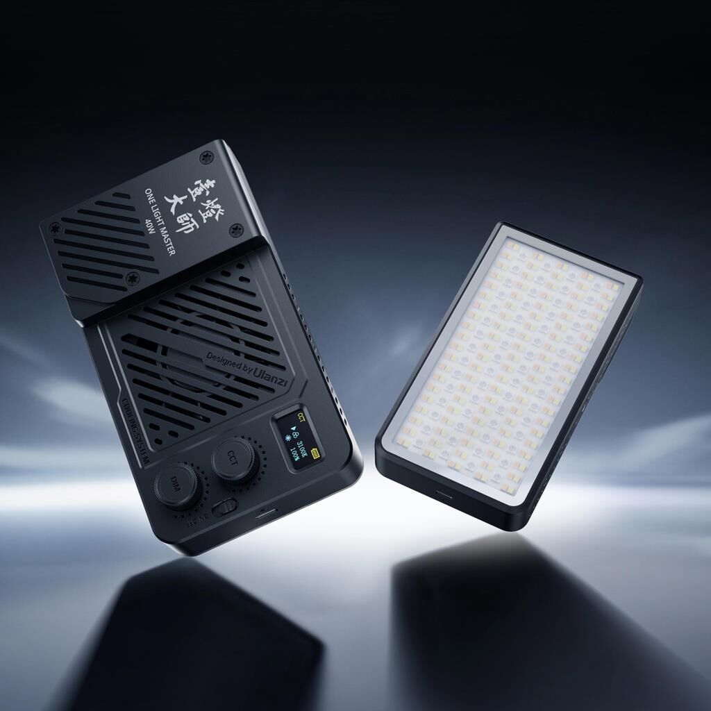 Ulanzi LM-P40Bi 40W Bi-color Portable Video LED Işığı - L129