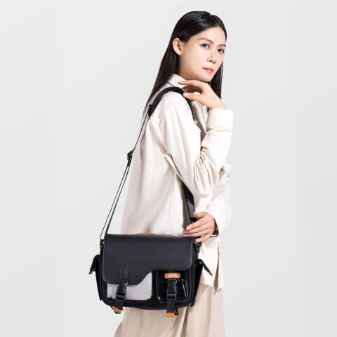 Ulanzi MS12 5.6L Messenger Kamera Omuz Çantası Siyah - B118