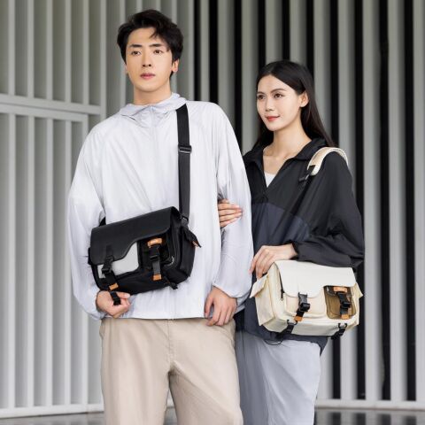 Ulanzi MS12 5.6L Messenger Kamera Omuz Çantası Bej - B119